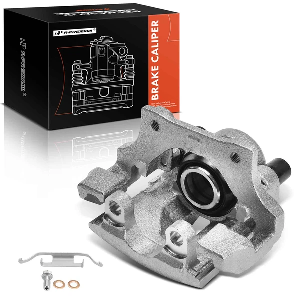 1-PC Brake Caliper, Rear Left Driver Side, 1-Piston, A-Premium APBC4225