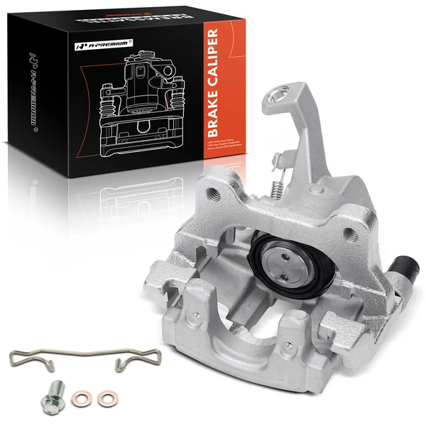 2010-2014 Jaguar XJ 1-Pc Brake Caliper Rear Left Driver Side 1-Piston A-Premium APBC4113