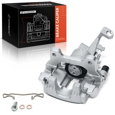 Rear Passenger Brake Caliper with Bracket