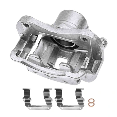 Front Passenger Disc Brake Caliper with Bracket