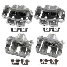 4-PC Brake Caliper, Front & Rear, 2-Piston (Front); 1-Piston (Rear), A-Premium APBC1550