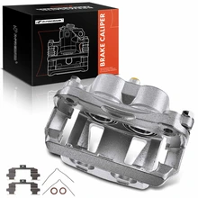 1pc Brake Caliper, Front Left Driver Side, 2-Piston, A-Premium APBC1124