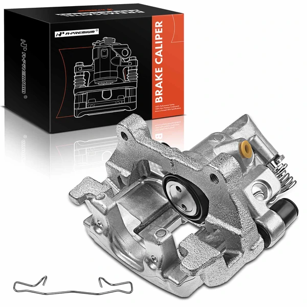 1-PC Brake Caliper, Rear Left Driver Side, 1-Piston, A-Premium APBC2374