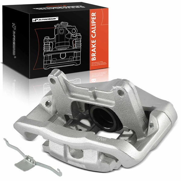1-PC Brake Caliper, Front Left Driver Side, 1-Piston, A-Premium APBC3878