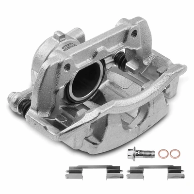 Front Passenger Disc Brake Caliper with Bracket