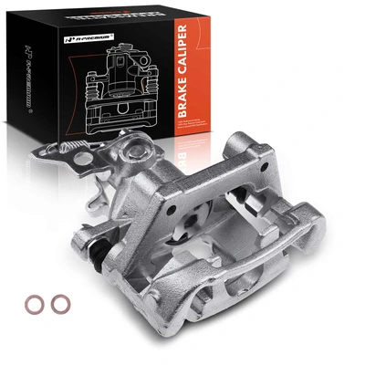 Rear Passenger Brake Caliper with Bracket