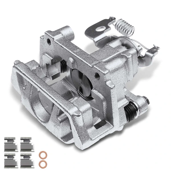 1-PC Brake Caliper, Rear Right Passenger Side, 1-Piston, A-Premium APBC2378