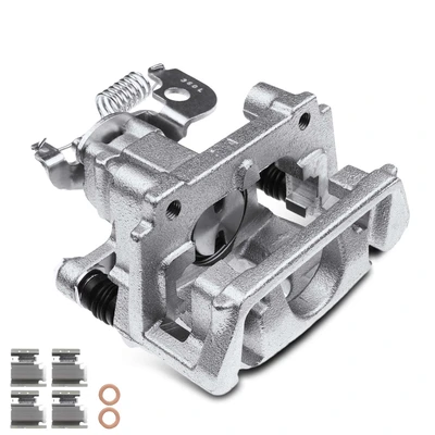 Rear Driver Brake Caliper with Bracket