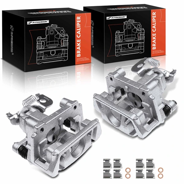 2-PC Brake Caliper, Rear Driver & Passenger, 1-Piston, A-Premium APBC2838