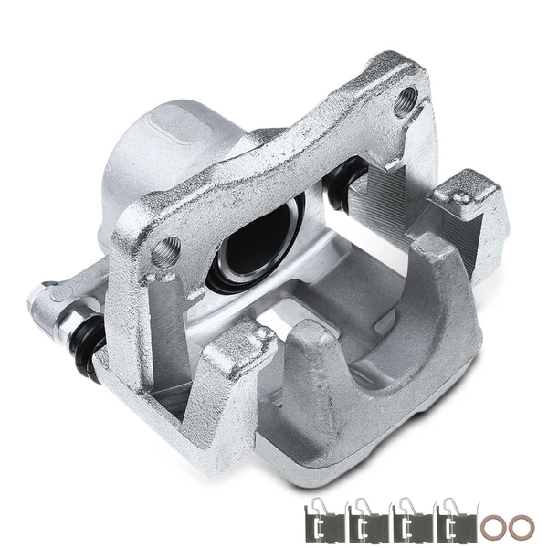 1-PC Brake Caliper, Front Left Driver Side, 1-Piston, A-Premium APBC1307