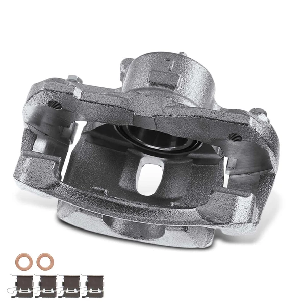 1-PC Brake Caliper, Front Left Driver Side, 1-Piston, A-Premium APBC0675