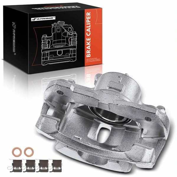 2010-2012 Lexus HS250h 1-Pc Brake Caliper Front Left Driver Side 1-Piston A-Premium APBC0675