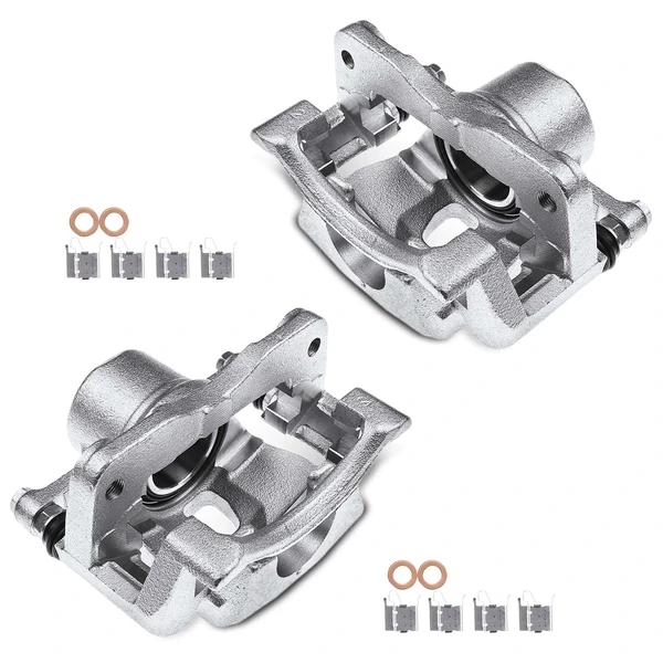 2-PC Brake Caliper, Front Driver & Passenger, 1-Piston, A-Premium APBC2381