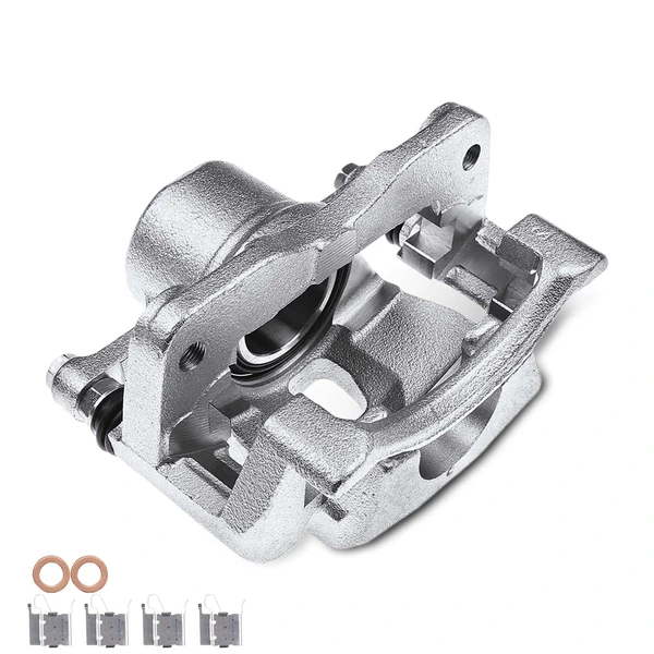 1-PC Brake Caliper, Front Right Passenger Side, 1-Piston, A-Premium APBC2382