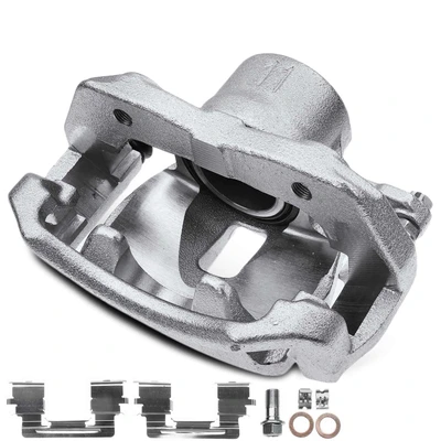 Front Passenger Brake Caliper with Bracket