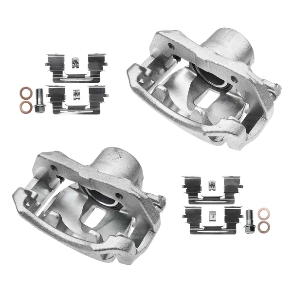 2-PC Brake Caliper, Front Driver & Passenger, 1-Piston, A-Premium APBC2431