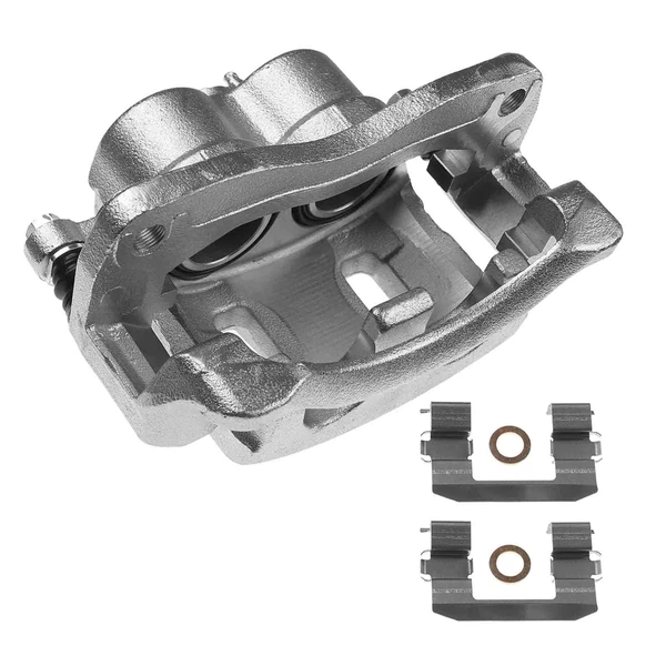 1-PC Brake Caliper, Front Right Passenger Side, 2-Piston, A-Premium APBC2384