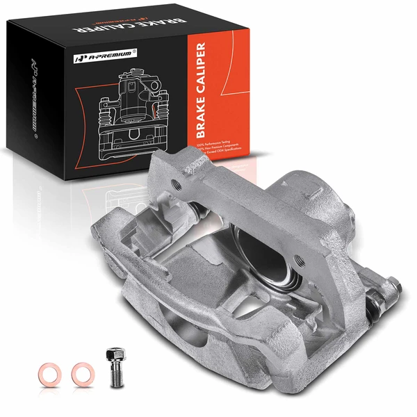 1-Pc Brake Caliper Front Left Driver Side 1-Piston A-Premium APBC0579