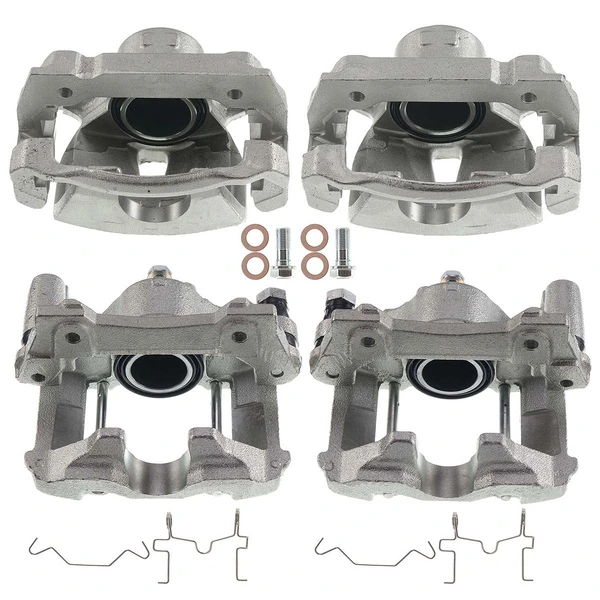 2010-2013 Lexus IS250 4-Pc Brake Caliper Front & Rear 1-Piston A-Premium APBC1402