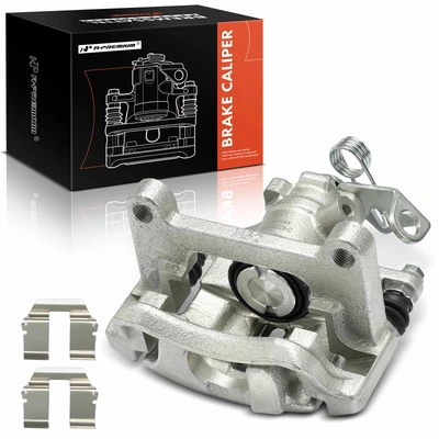 Rear Passenger Brake Caliper with Bracket