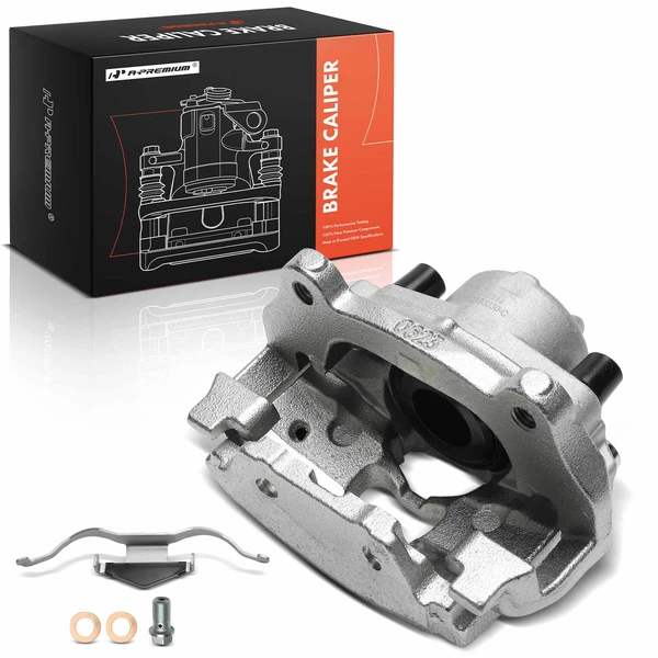 2003-2005 Saab 9-3 1-Pc Brake Caliper Front Left Driver Side 1-Piston A-Premium APBC4423