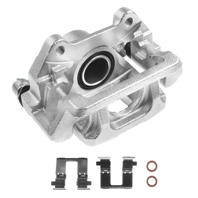 Rear Driver Brake Caliper with Bracket