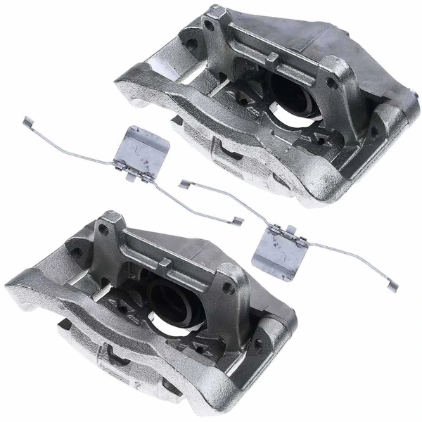 2005-2008 Audi A4 Quattro 2-Pc Brake Caliper Front Driver & Passenger 1-Piston A-Premium APBC2424