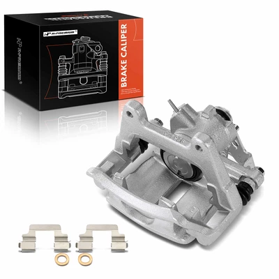Rear Passenger Brake Caliper with Bracket