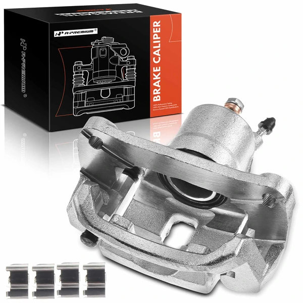 1-PC Brake Caliper, Rear Left Driver Side, 1-Piston, A-Premium APBC0549