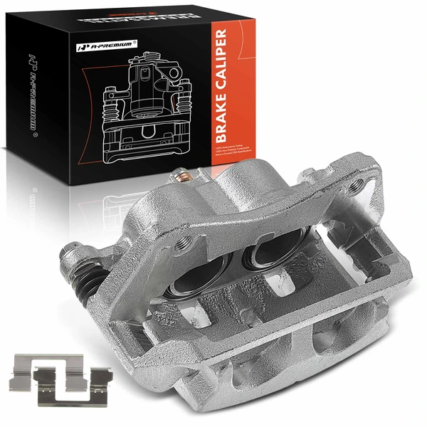 2007-2013 Acura MDX 1-Pc Brake Caliper Front Right Passenger Side 2-Piston A-Premium APBC0651