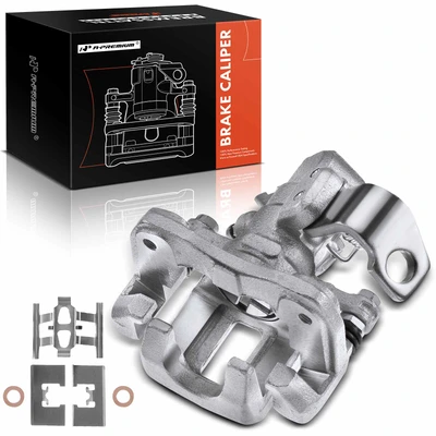 Rear Passenger Brake Caliper with Bracket
