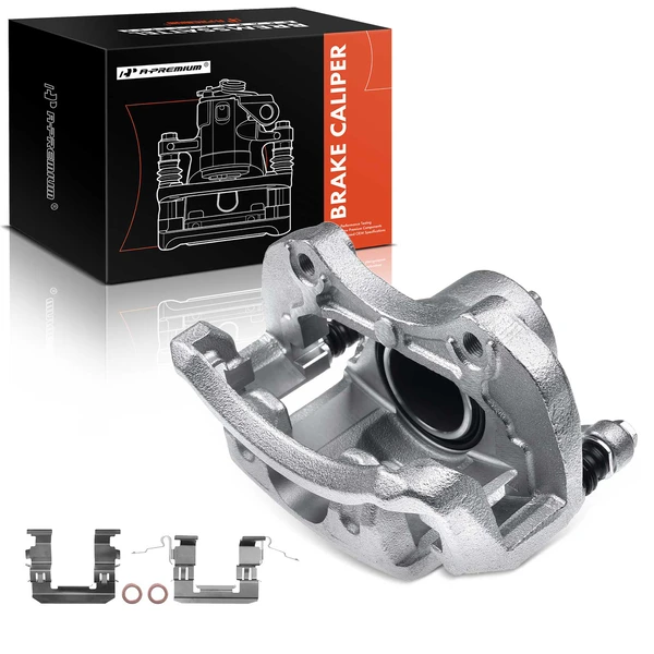 1-PC Brake Caliper, Front Left Driver Side, 1-Piston, A-Premium APBC2069