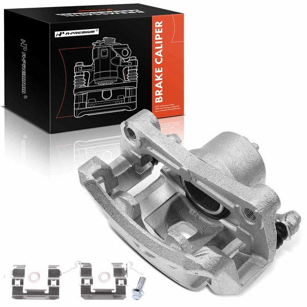1-PC Brake Caliper, Front Right Passenger Side, 1-Piston, A-Premium APBC1251