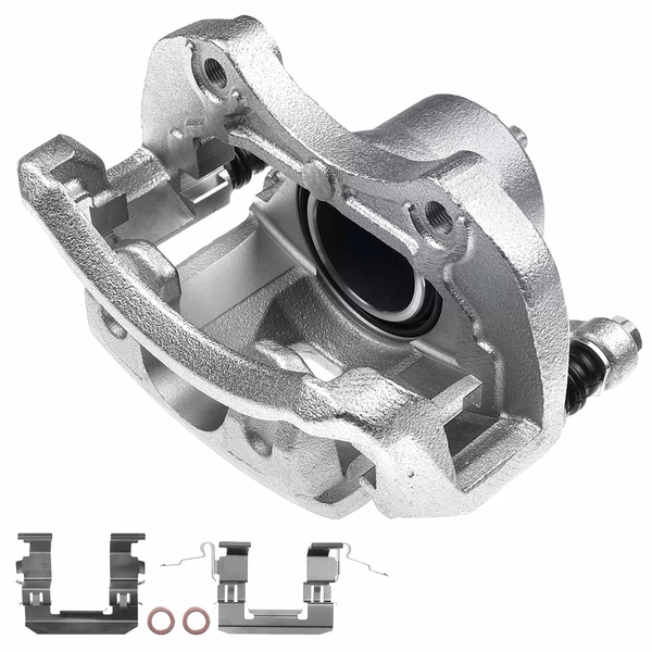 1-PC Brake Caliper, Front Right Passenger Side, 1-Piston, A-Premium APBC2071