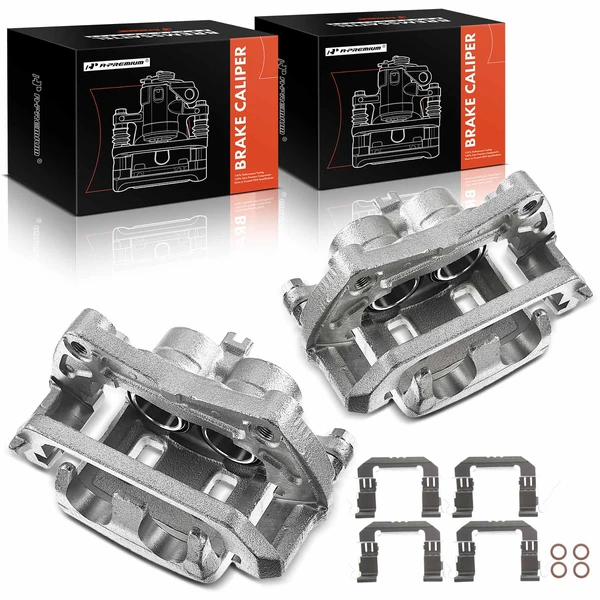 2-PC Brake Caliper, Front Driver & Passenger, 2-Piston, A-Premium APBC1098