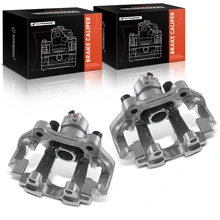 2 Pcs Rear Brake Caliper with Bracket