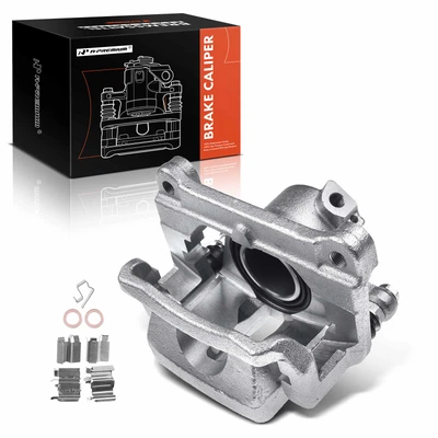 1pc Brake Caliper, Front Right Passenger Side, 1-Piston, A-Premium APBC2387