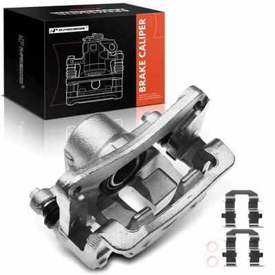 Rear Passenger Brake Caliper with Bracket