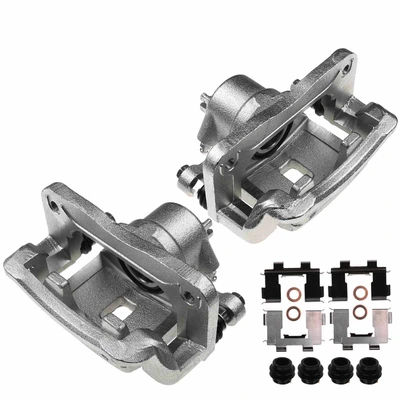 2007-2009 Kia Sorento 2pc Brake Caliper Rear Driver & Passenger 1-Piston A-Premium APBC2392