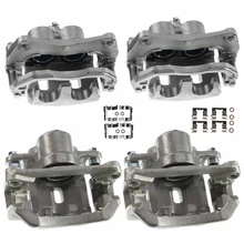 4-PC Brake Caliper, Front & Rear, 2-Piston (Front); 1-Piston (Rear), A-Premium APBC2453