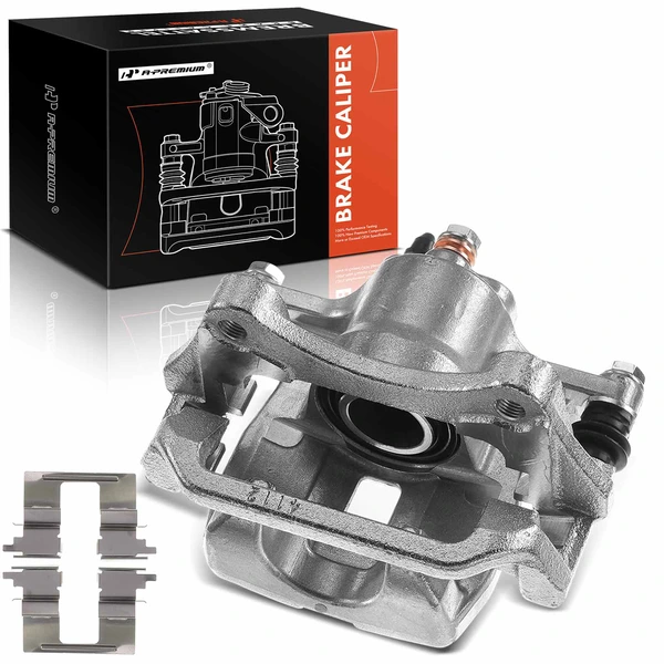 1-PC Brake Caliper, Rear Right Passenger Side, 1-Piston, A-Premium APBC0647