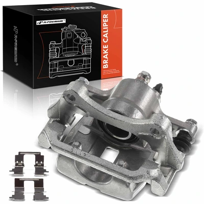 Rear Driver Brake Caliper with Bracket
