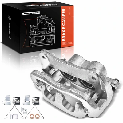 Front Passenger Brake Caliper with Bracket