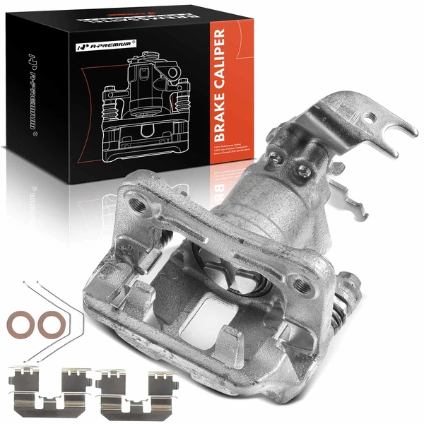 1-PC Brake Caliper, Rear Right Passenger Side, 1-Piston, A-Premium APBC0978