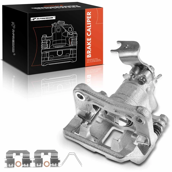 1-PC Brake Caliper, Rear Left Driver Side, 1-Piston, A-Premium APBC0979