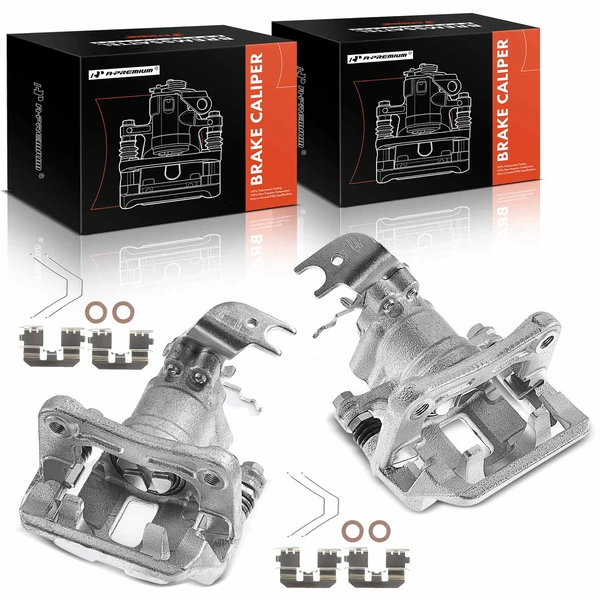 2-PC Brake Caliper, Rear Driver & Passenger, 1-Piston, A-Premium APBC0980