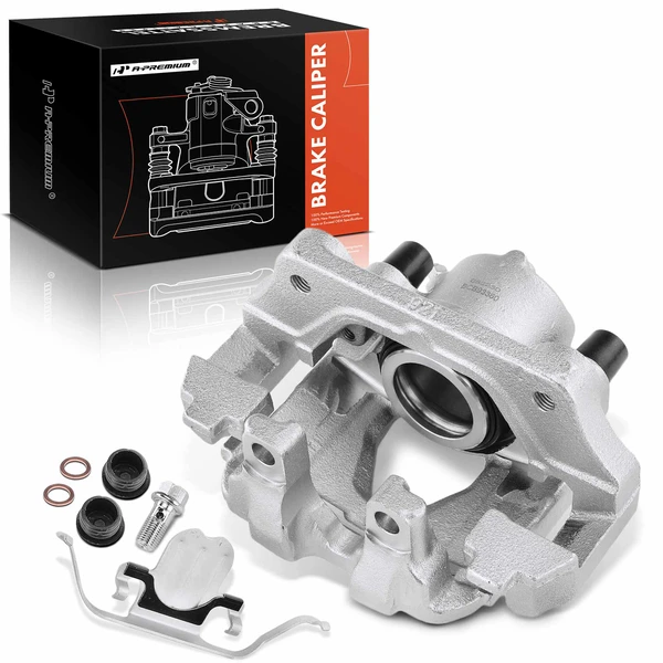 1-PC Brake Caliper, Front Right Passenger Side, 1-Piston, A-Premium APBC3069