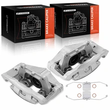 2 Pcs Front Brake Caliper with Bracket