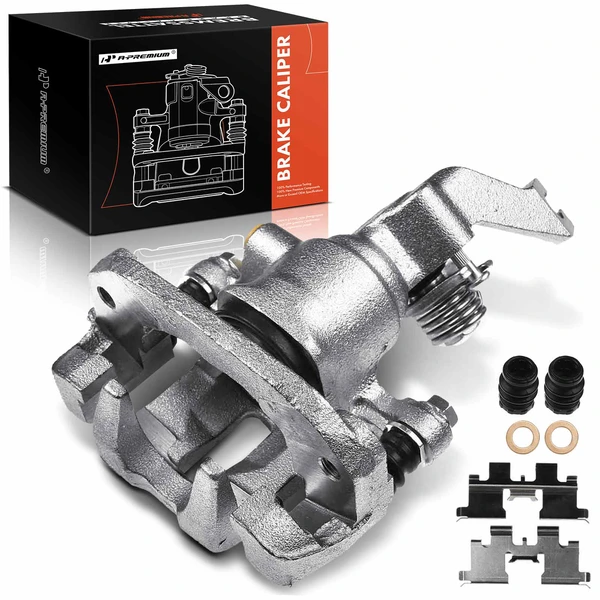 1-PC Brake Caliper, Rear Right Passenger Side, 1-Piston, A-Premium APBC2120