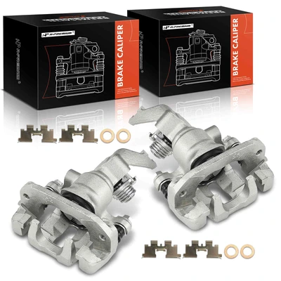 2pc Brake Caliper, Rear Driver & Passenger, 1-Piston, A-Premium APBC2122